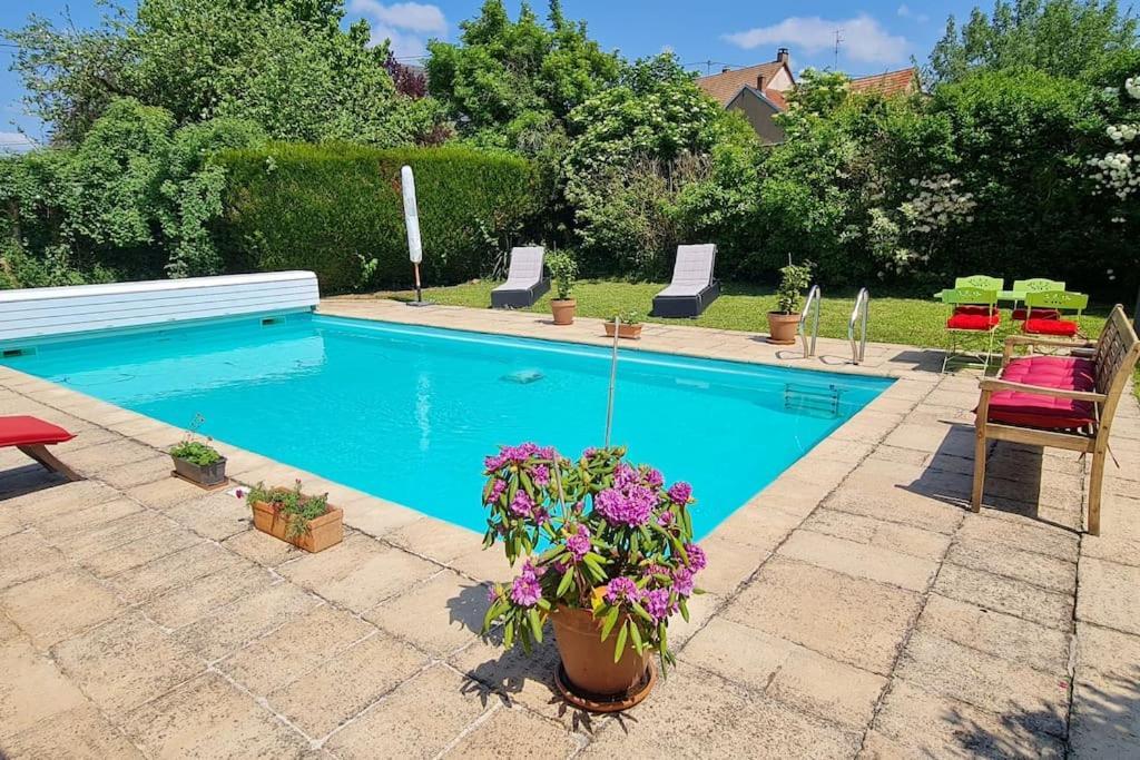 Appartement Alsace Bas-Rhin Logis Independant Avec Piscine Privee à Alteckendorf Extérieur photo